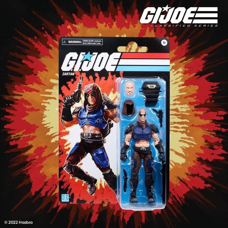 Hasbro G.I.Joe Classified Series Retro Zartan