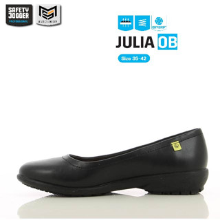 [รับประกัน 3 เดือน] Safety Jogger รุ่น JULIA OB รองเท้าหนังคัทชู ส้นเตี้ย เรียบหรู ทำงานอย่างมืออาชีพ และมีสไตล์