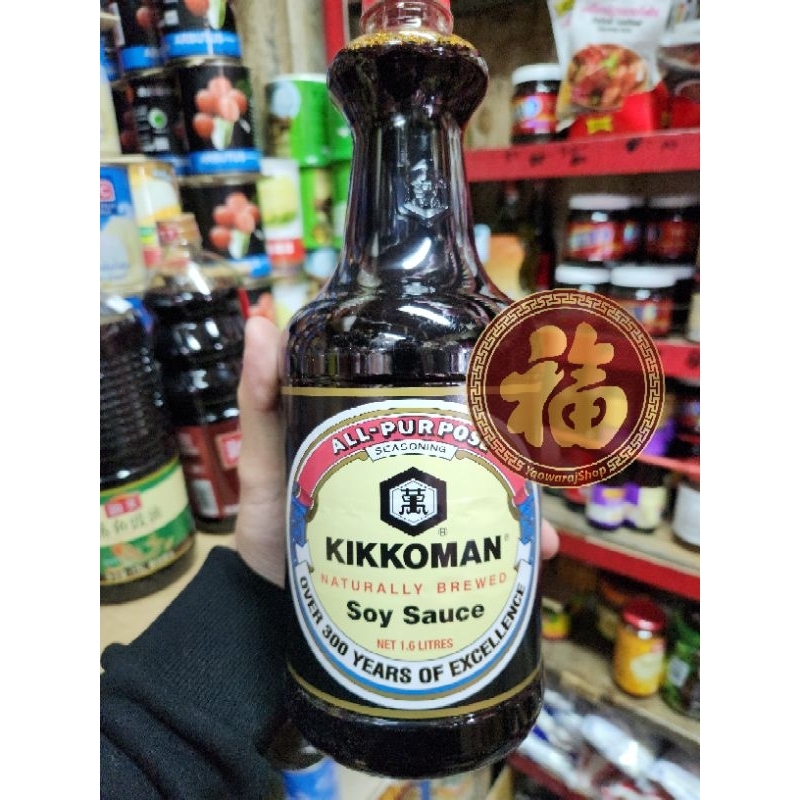 (exp 11/26) ไซส์สุดคุ้ม Kikkoman Soy Sauce ขนาด 1.6ลิตร