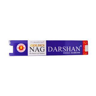 Natural Efe / Indian incense sticks - GOLDEN NAG DARSHAN / ธูปหอม ดาเชน 15g