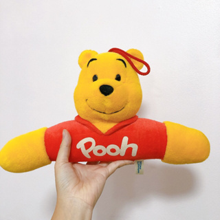 🛒ไม้แขวนเสื้อตุ๊กตาหมีพูห์ Winnie the Pooh งานเก่า สะสม ขนสวยๆ