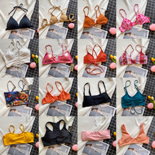 [มีหลายแบบเลื่อนดูก่อนนะคะ]ชุดว่ายน้ำ BIKINI bikini ทูพีช ชุดว่ายน้ำมือหนึ่ง