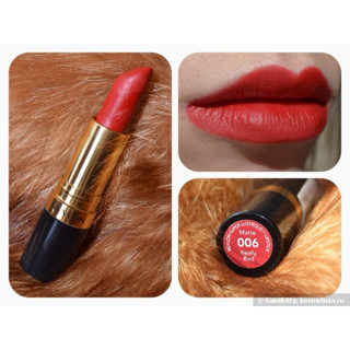 ลิปสติก revlon 006 really red แดงสวยมากกกก