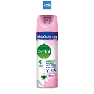 Dettol Disinfectant Spray Sakura Blossom 450 ml. - เดทตอล ดิสอินเฟคแทนท์ กลิ่นซากุระ บลอสซั่ม สเปรยฆ่าเชื้อแบคทีเรียและเชือรา