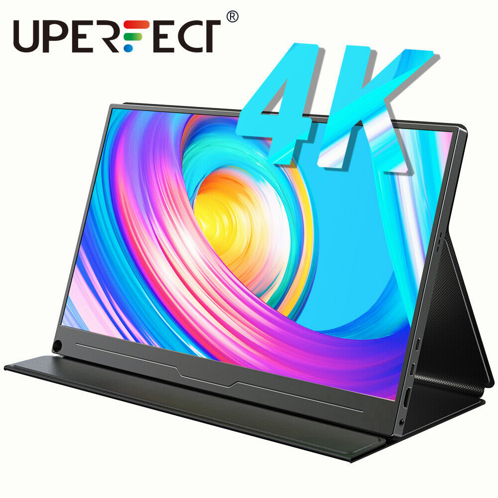 UPERFECT 4K Portable Monitor15.6inch 3840*2160 Display  Second Screen Work For Samgsung DEX Huawei PS4 XBOX Switch