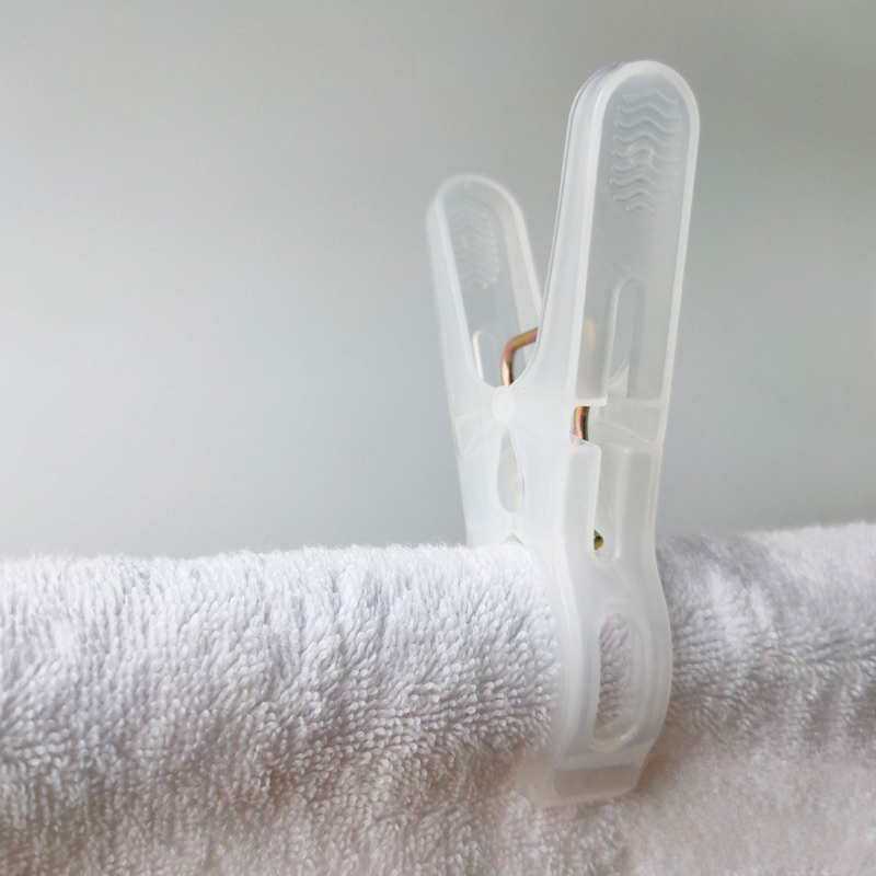 กิ๊บหนีบผ้าตัวใหญ่ สไตล์มินิมอล (แพ็ค 6 ชิ้น) ที่หนีบผ้า คลิปหนีบผ้า - รูปที่ 3