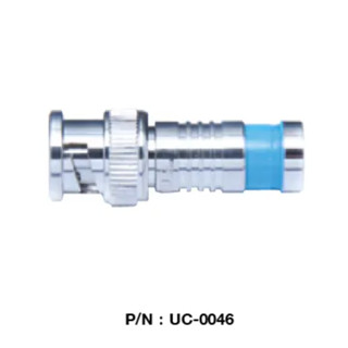 หัวต่อ LINK UC-0046 BNC PLUG/CONNECTOR RG6 หัวต่อสาย Coaxial ตัวผู้ แบบ BNC ใช้คีม กล้องวงจรปิด