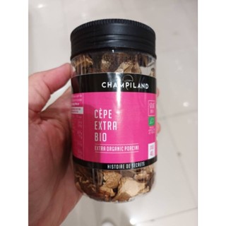 Champiland Dried Extra Organic Porcini  เห็ดพอร์ชินีออร์แกนิคแห้ง 40กรัม