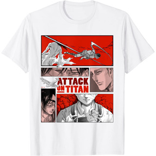 เสื้อยืด Attack on Titan End Battle of Heaven and Earth Levi Hanji