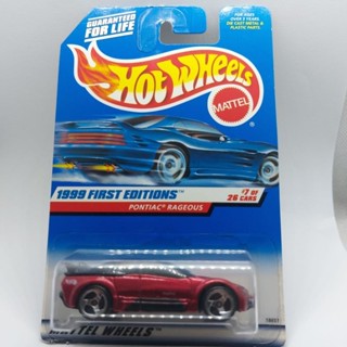 รถเหล็ก Hotwheels PONTIAC RAGEOUS 1999 FIRST EDITION (ib39)