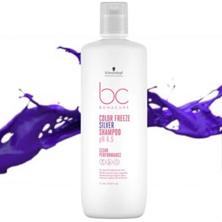 Bonacure Color Freeze Silver Shampoo 1000ml