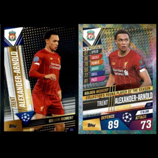 1 x Trent Alexander-Arnold (Liverpool) MATCH ATTAX 101 2019/20 2020 - #GM1 / S31 - GOLDEN MOMENT