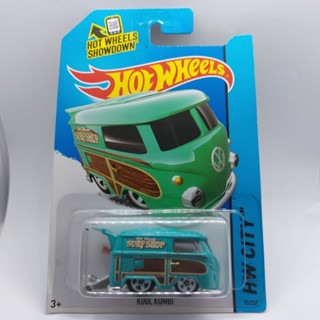 รถเหล็ก Hotwheels KOOL KOMBI สีเขียว (ib39)