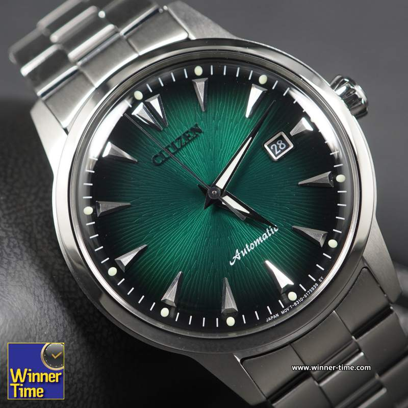 นาฬิกาCITIZEN KUROSHIO'64 SERIES AUTOMATIC GREEN ASIA LIMITED EDITION MODEL 1959 PCS รุ่น NK0007-88X