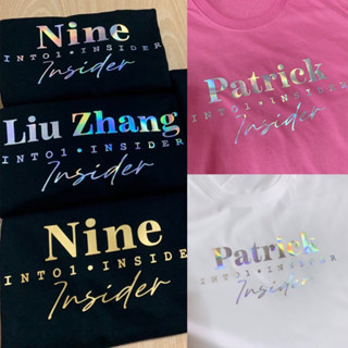 เสื้อ INTO1 members | Hologram💿 Gold🏅