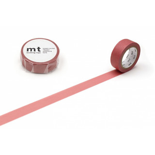 mt masking tape smoky pink (MT01P520) / เทปตกแต่งวาชิ สี smoky pink แบรนด์ mt masking tape ประเทศญี่ปุ่น