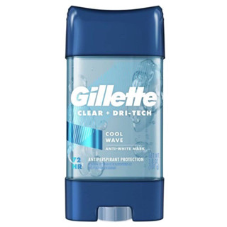 Gillette Clear Gel Mens Cool Wave Antiperspirant and Deodorant 3.8 oz(107g) ระงับกลิ่นกาย นำเข้า USA