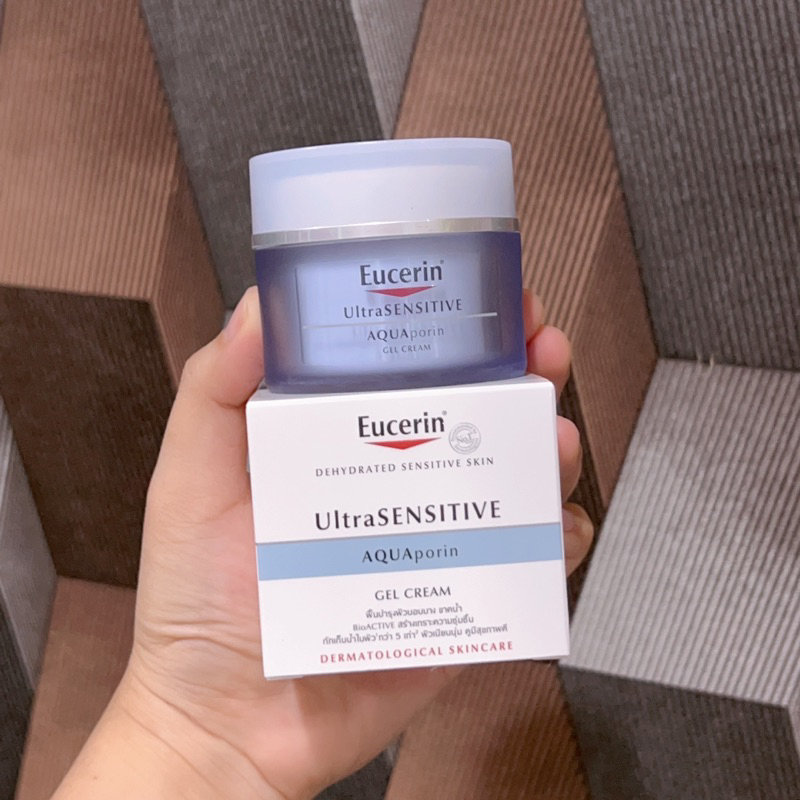 ครีมสำหรับผิวขาดน้ำ Ecerin UltraSENSITIVE AQUAporin GEL CREAM 50 ML ผิวแห้ง ยูเซอริน ยูเซอรีน ผิวมัน
