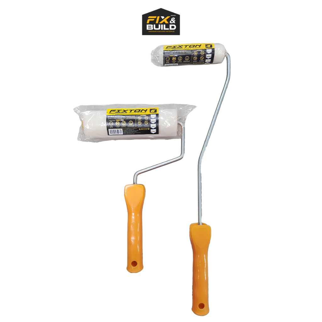 (ฟรีของแถม! ทุกออเดอร์) ลูกกลิ้งเคมี รุ่น EPOXY EXTRA ขนาด 4นิ้ว/6นิ้ว FIXTON
