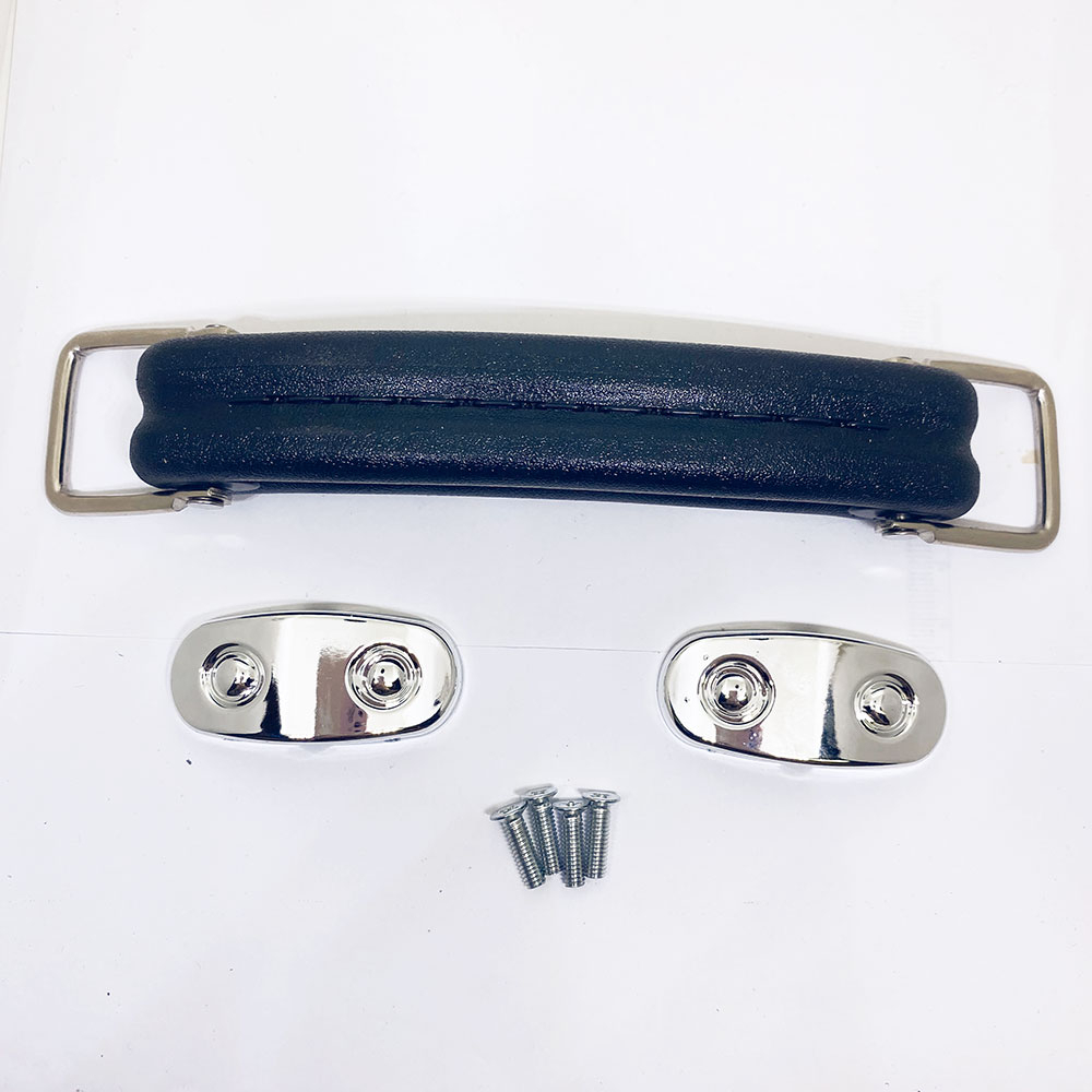 หูกระเป๋า#21 สีดำ พร้อมน็อตยึดติดชิ้นงาน จำนวน1อัน