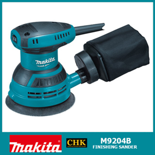 MAKITA เครื่องขัดกระดาษทราย เครื่องขัดเงา แบบหมุน(กลม -240วัตต์) ขนาด 5 นิ้ว รุ่น M9204B ++มาแทน MT924