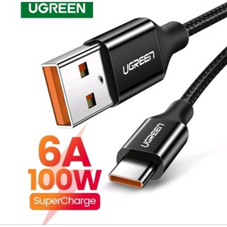 🇹🇭 UGREEN แท้100% สายชาร์จเคเบิล USB Type C Quick Charge🔥