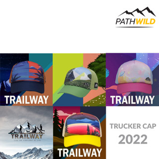 หมวก TRAILWAY TRUCKER CAP ใส่วิ่ง ใส่เที่ยว ใส่เดินเล่น เท่ๆ คูลๆ