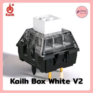 [พร้อมส่ง] Kailh BOX V2 WHITE Clicky Switch Mechanical Keyboard Hotswap สวิตซ์ ขาว​ วี สอง