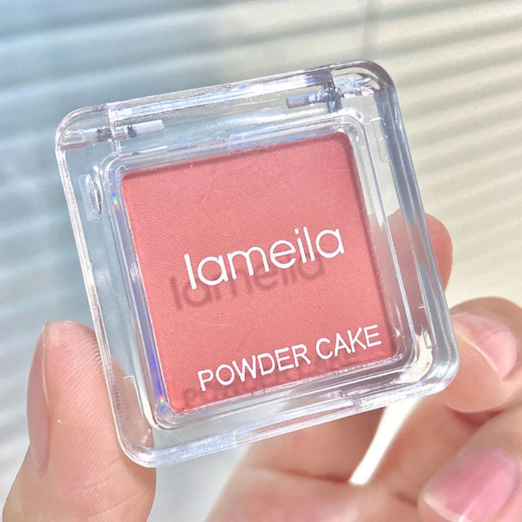 Lameila#3591บลัชออน 4 โทนสี ปัดแก้มโทนชมพูหวาน พร้อมแปรงปัด พกพาสะดวก thumbnail 5