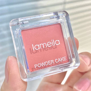 Lameila#3591บลัชออน 4 โทนสี ปัดแก้มโทนชมพูหวาน พร้อมแปรงปัด พกพาสะดวก