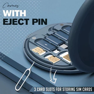 Data Cable Set 4 in 1 ชุดแปลงสายชาร์จ พร้อมกล่อง Type-c to L,Micro USB,Type-C,USB กระแสไฟ 60W