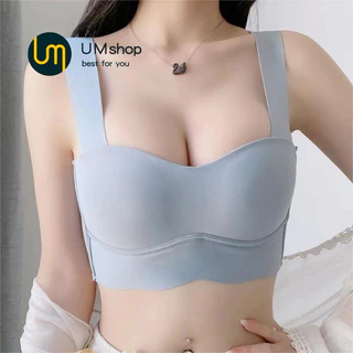 UMshop สปอร์ตบรา ไร้โครง กระชับรูปร่าง เก็บเนื้อส่วนเกินได้ดี หลากสี SIZE32-42