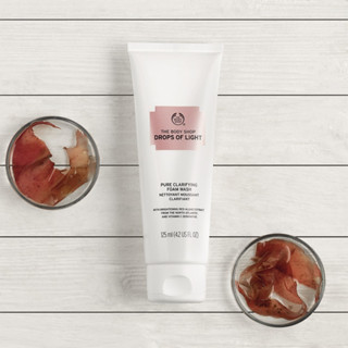 พร้อมส่ง THE BODY SHOP DROPS OF LIGHT PURE CLARIFYING FOAM WASH เดอะบอดี้ ช็อป โฟม