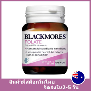 Blackmores Pregnancy FOLATE Optimises Folic Acid 500mcg Levels 90 tablets