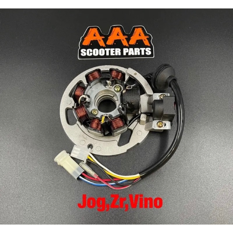 มัดไฟเดิมรถป๊อป YAMAHA JOG ZR VINO ปลั๊ก 3+2+1