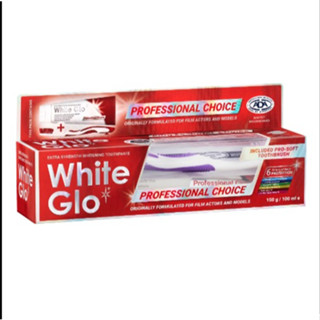 White Glo ไวด์โกล ยาสีฟันฟอกฟันขาว ยาสีฟันขจัดคราบกาแฟ Micellar Whitening Toothpaste 150 g exp 10/2024