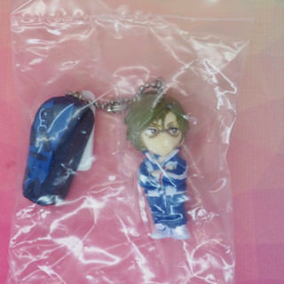 Prince of Tennis Mascot Keychain -Kunimitsu Tezuka + racket bag