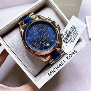 💥⌚มาใหม่นาฬิกา 𝐌𝐈𝐂𝐇𝐀𝐄𝐋 𝐊𝐎𝐑𝐒 💯 %รุ่น #mk6268 สวยมากสีน้ำเงิน