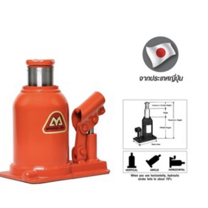 แม่แรงกระปุก แบบเตี้ย MASADA 10ตัน 15ตัน 20ตัน 30ตัน MBH-10 MBH-15 MBH-20 MBH-30