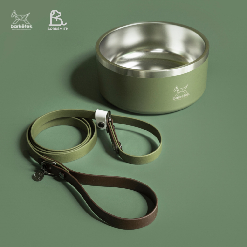 Borksmith Slip Leash สายจูงสุนัขวินเทจ แบบคล้องคอ