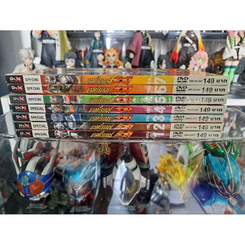 DVD KAMENRIDER RYUKI VOL1-7