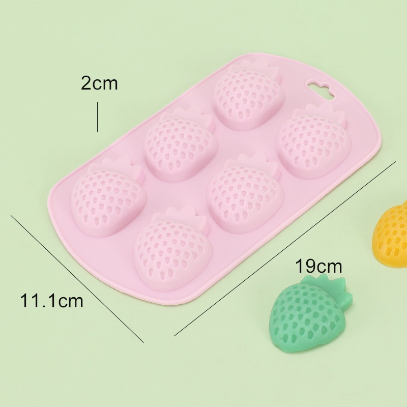 🍓🍉🍋🍍แม่พิมพ์ซิลิโคน พิมพ์วุ้น พิมพ์ซิลิโคน Newผลไม้ แบบใหม่ - รูปที่ 3