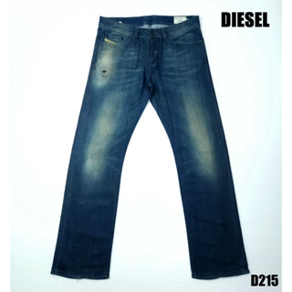 ยีนส์ Diesel เอว 34-35 เฟดสนิม แต่งขาดปะเดิมๆ ขากระบอก Made in Italy
