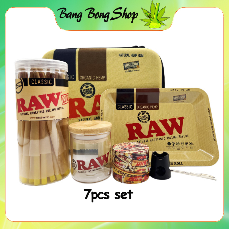 RAW ชุด ถาดโลหะ ถาดยำ กระดาษโรลพันสำเร็จ110mm(30ชิ้น)  ถาดโรล เครื่องบดโลหะ ที่บดสมุนไพร