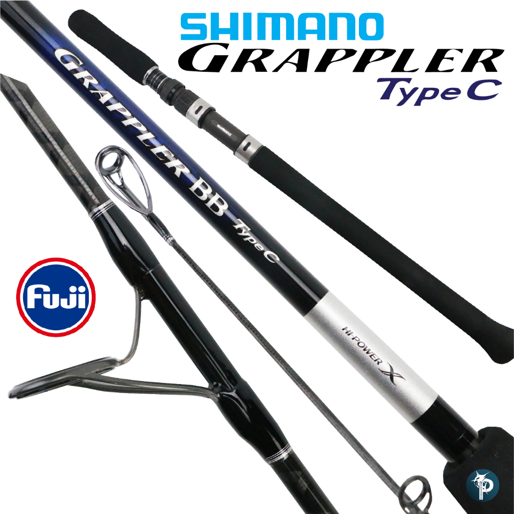 💥คันเบ็ด SHIMANO GRAPPLER BB TYPE C💥 ต่อโคน