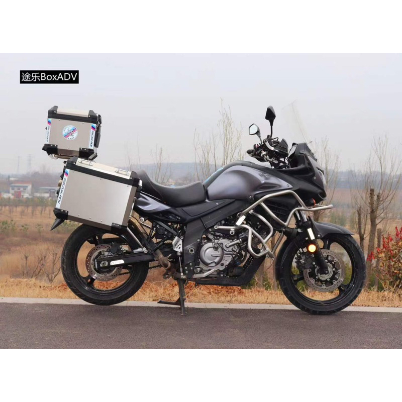 SUZUKI VSTROM650 2012 ปิ๊บBOXADV ปิ๊บข้างVSTROM650 กล่องข้างVSTROM650 ปิ๊บVSTROM650 ปิ๊บหลังVSTROM65