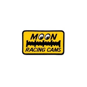 Moon Racing Cams Patch 6.6 x 11.6 cm. เหมาะสำหรับใส่กับหมวกแก๊ป หมวก กระเป๋า แจ็กเก็ต และสิ่งอื่นๆ