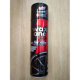 wax one easyinstant shine tire foam สเปรย์โฟมปกป้องพร้อมเคลือบเงายางรถยนต์