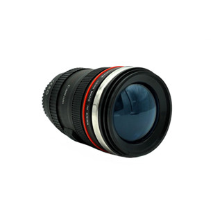 Camera lens mug แก้วน้ำเก็บอุณหภูมิ แก้วสแตนเลส ทรงเลนส์กล้อง 350 ml 8x8x14 cm KLW-320