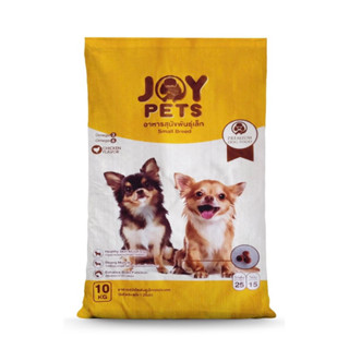 Joy Pets อาหารสุนัขเกรดพรีเพี่ยม เม็ดกรอบ รสไก่ ขนาด 10 กก.